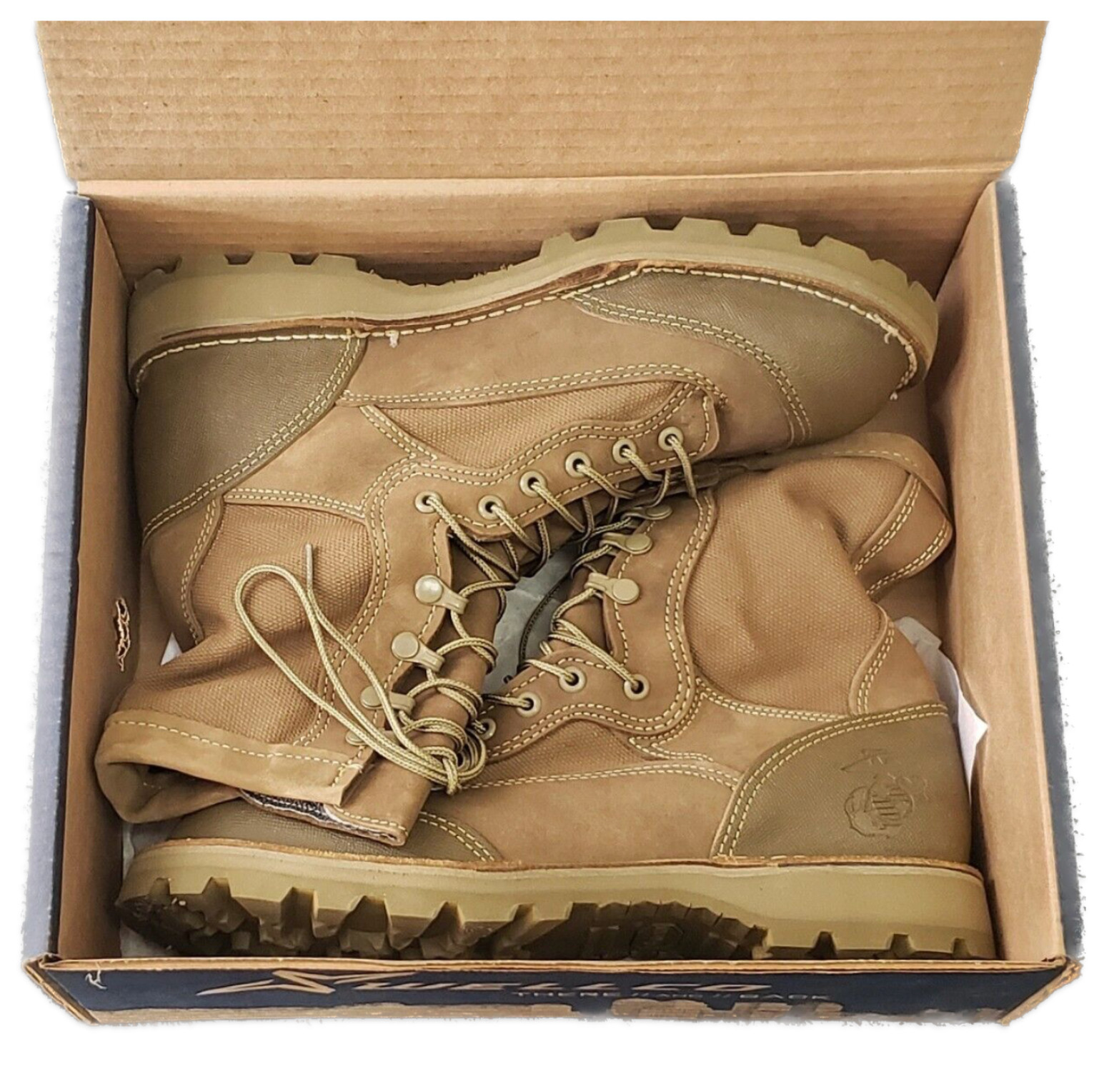 Wellco E163 RAT USMC Mojave GTX Combat Boots 10 Wide New