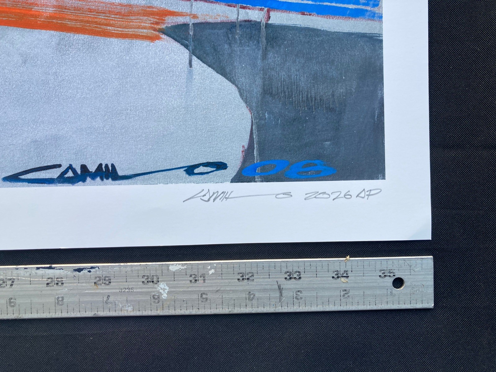 Camilo Pardo archival print (36"x14") Stormtrooper -Signed limited edition