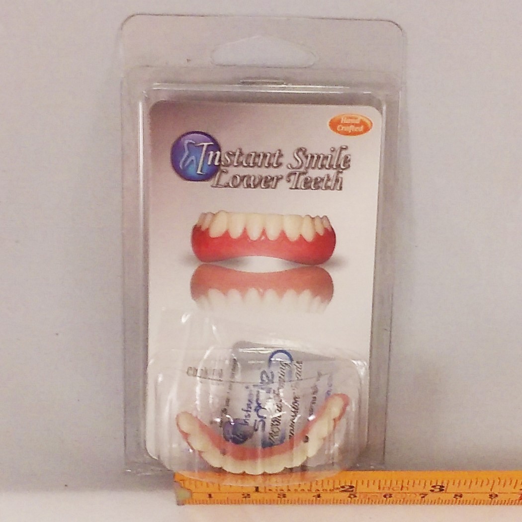 Instant Smile Comfort Fit Flex Top/Bottom Cosmetic Teeth Veneer Dr Bailey Combo