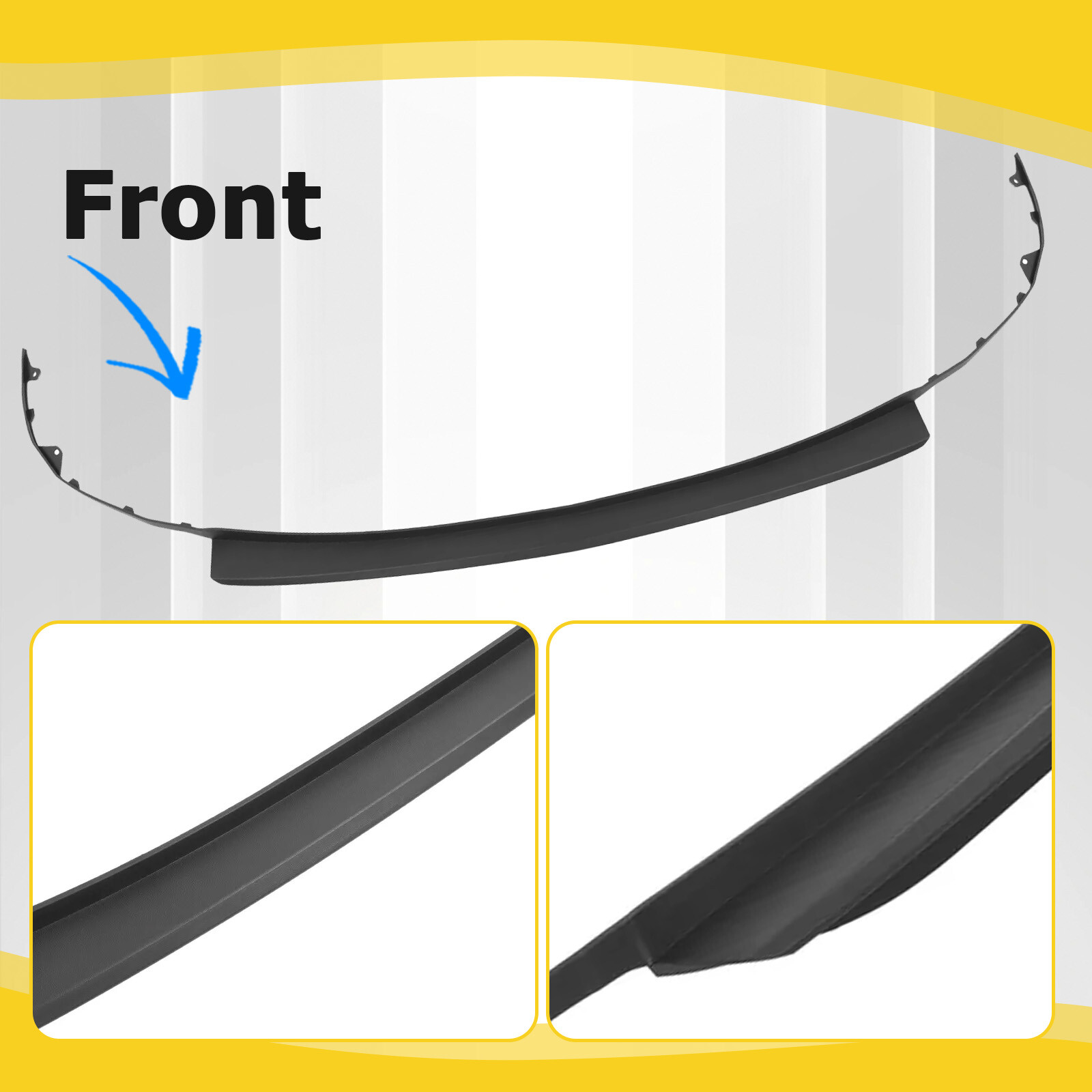 Front Grille Lower Deflector Lip Bumper Valance For Hyundai Elantra 2017 2018