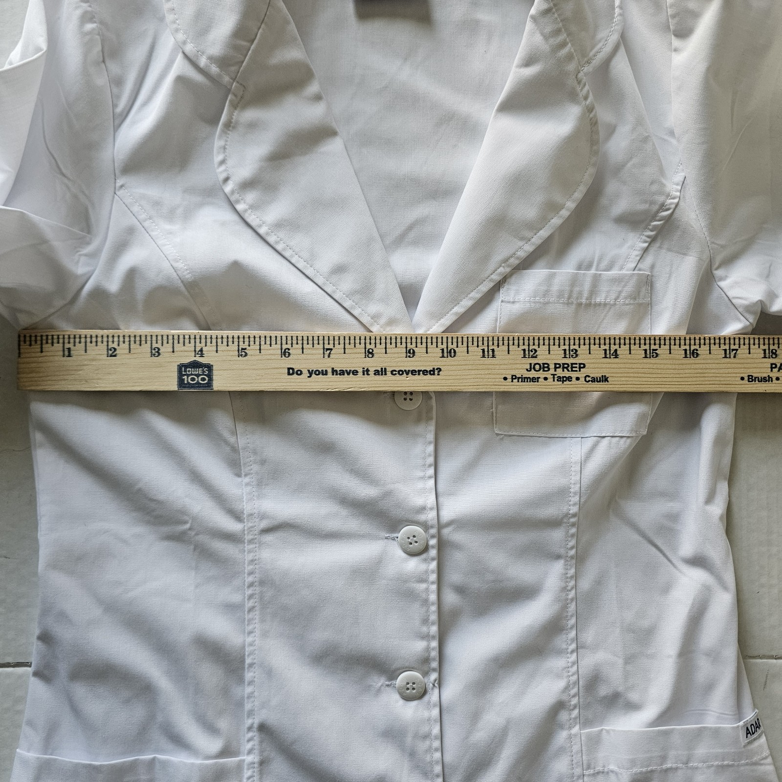 Lab Coat New Without Tag Size Small Adar Brand