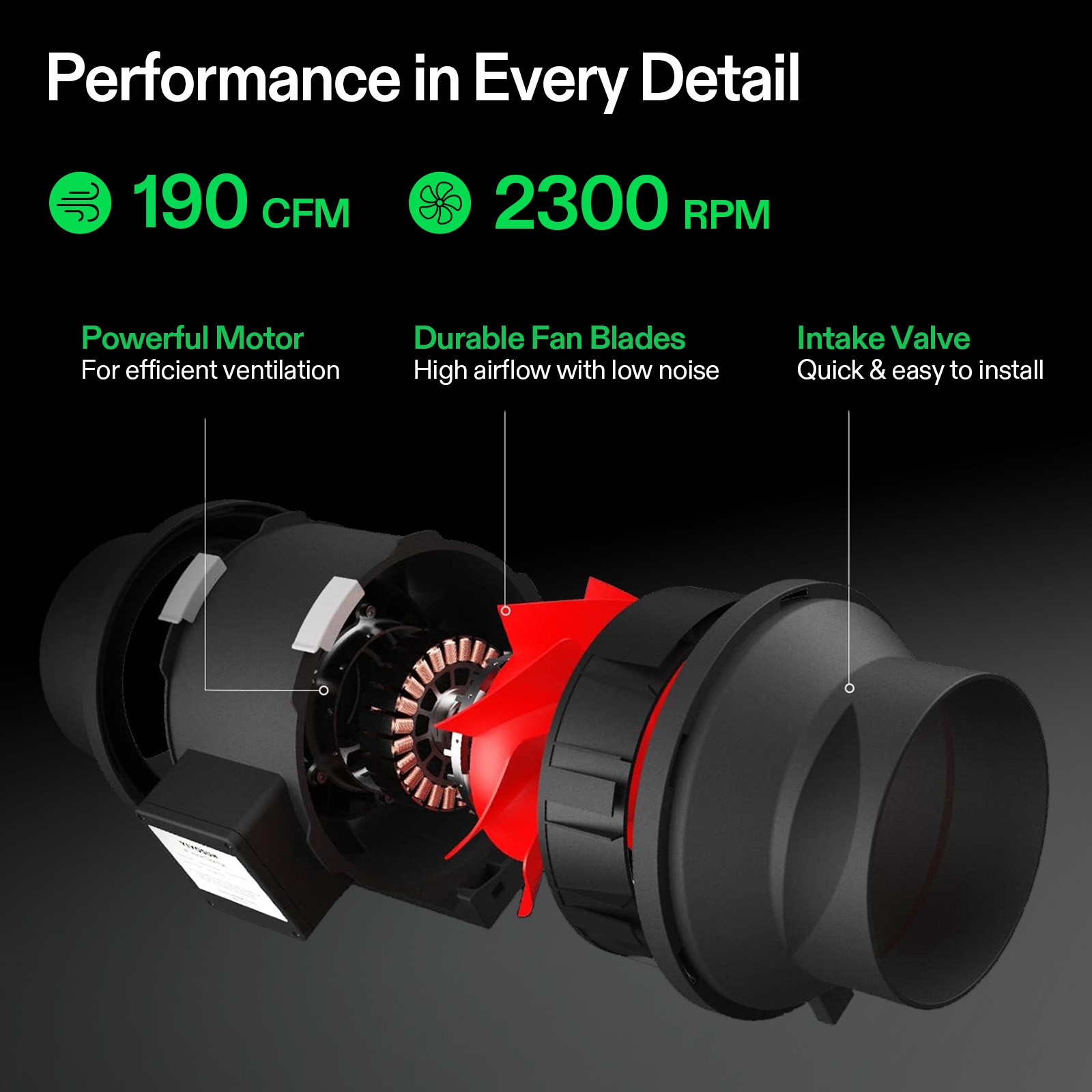 VIVOSUN 4x2ft Grow Tent Kit 200W LED 4" Inlien Fan Kit A22 GrowHub for Starter