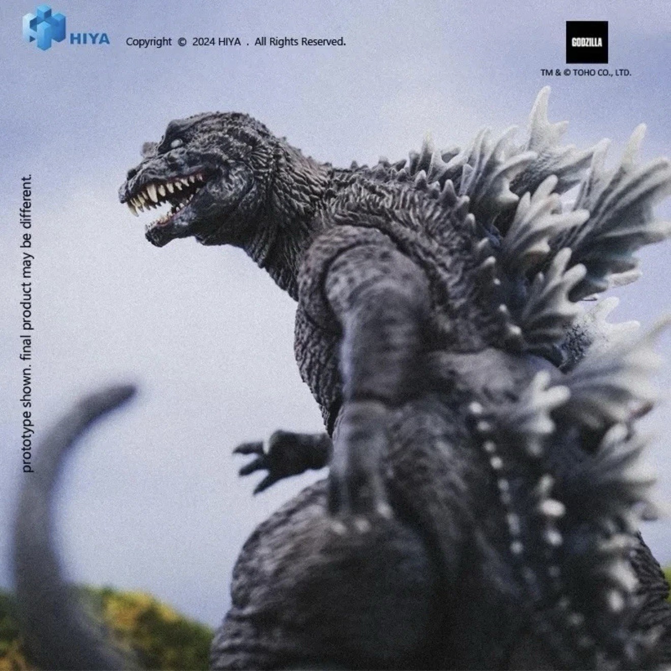 HIYA EXQUISITE BASIC GIANT MONSTERS ALL-OUT ATTACK GODZILLA (2001) ACTION FIGURE