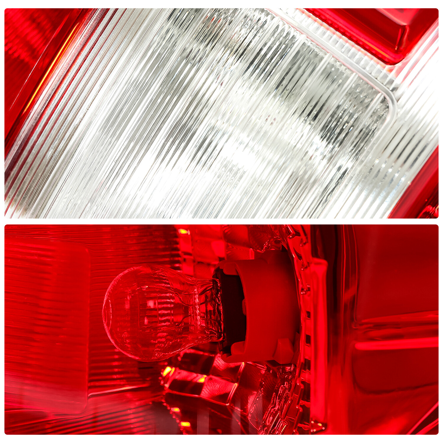 For Ford F150 F-150 2018 2019 2020 Red Lens Rear Tail Light Lamp LH Driver Side