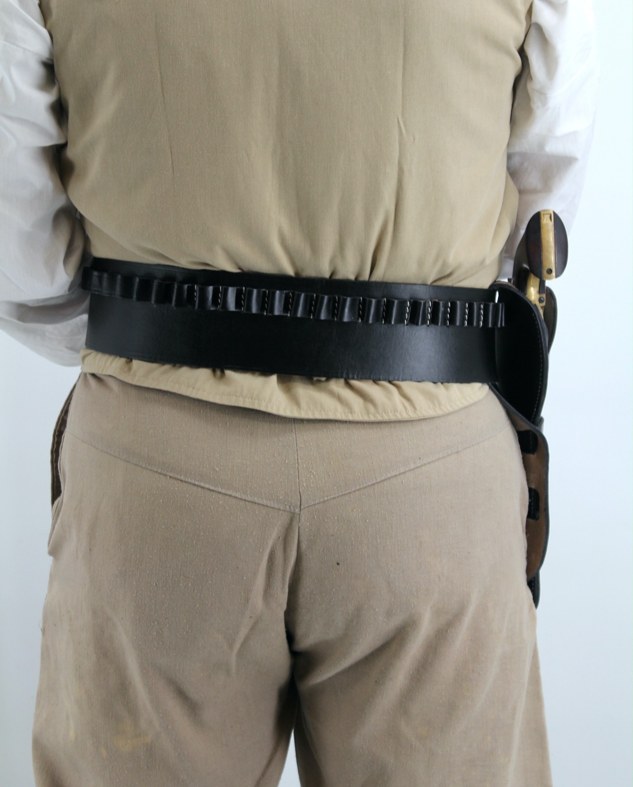 Early Post-War Western Gun Belt with Holster