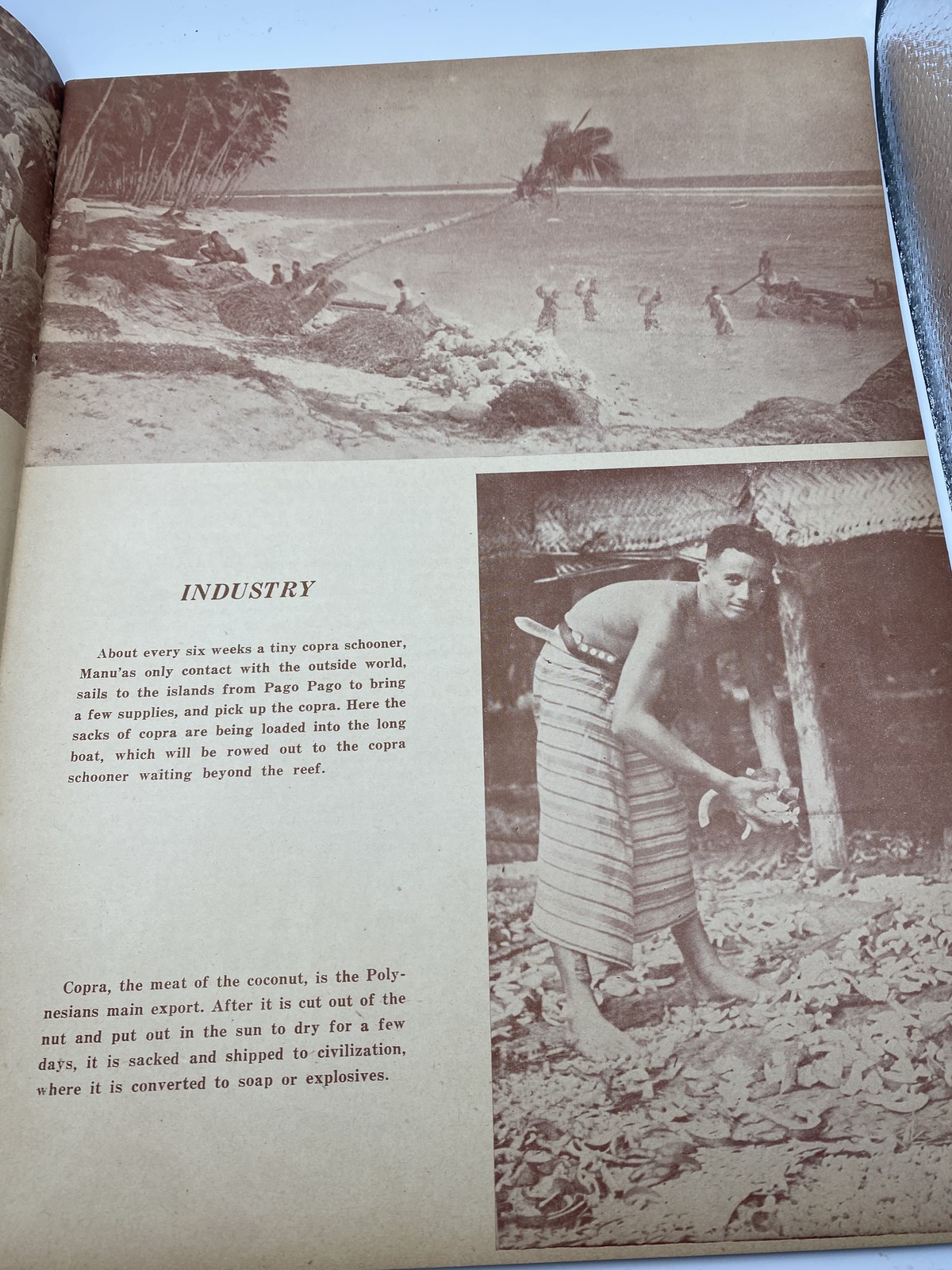 1943 People of the Pacific Book South Sea Scotty WWII Era Ethnographic