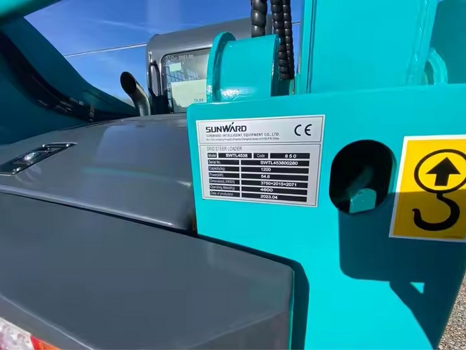 Electric Construction Mini Loader New Compact Utility Loader