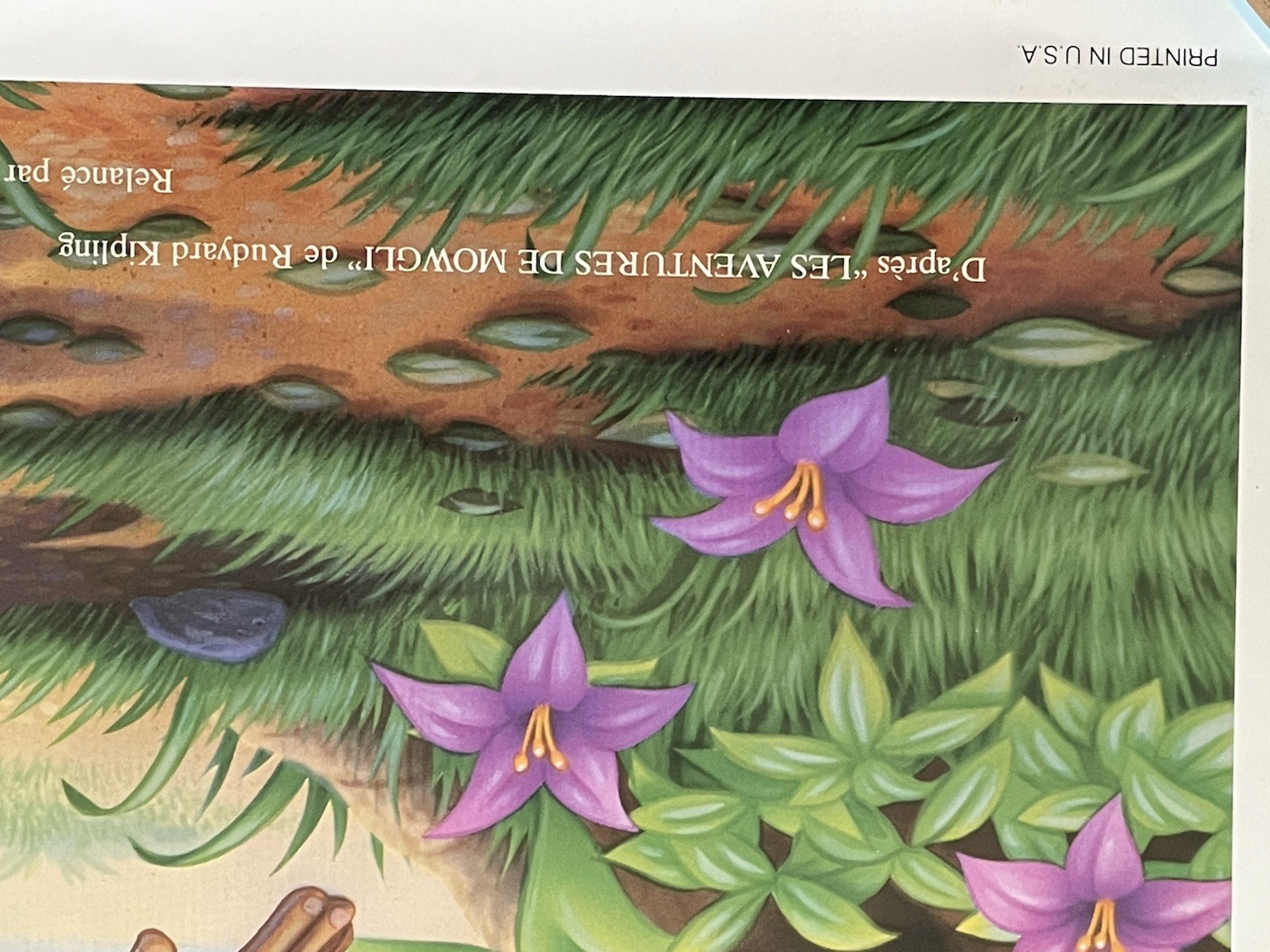 Disney THE JUNGLE BOOK French Original Movie Theater Poster 41”x 27”