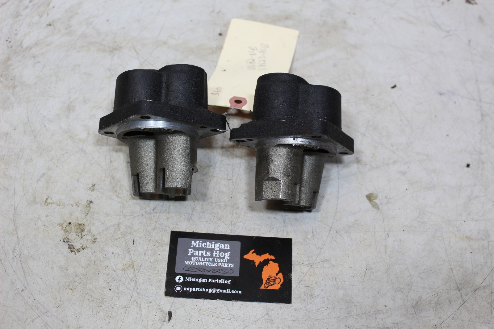 85-99 Harley Evo OEM Lifter Block Guide Tappet Aluminum Black