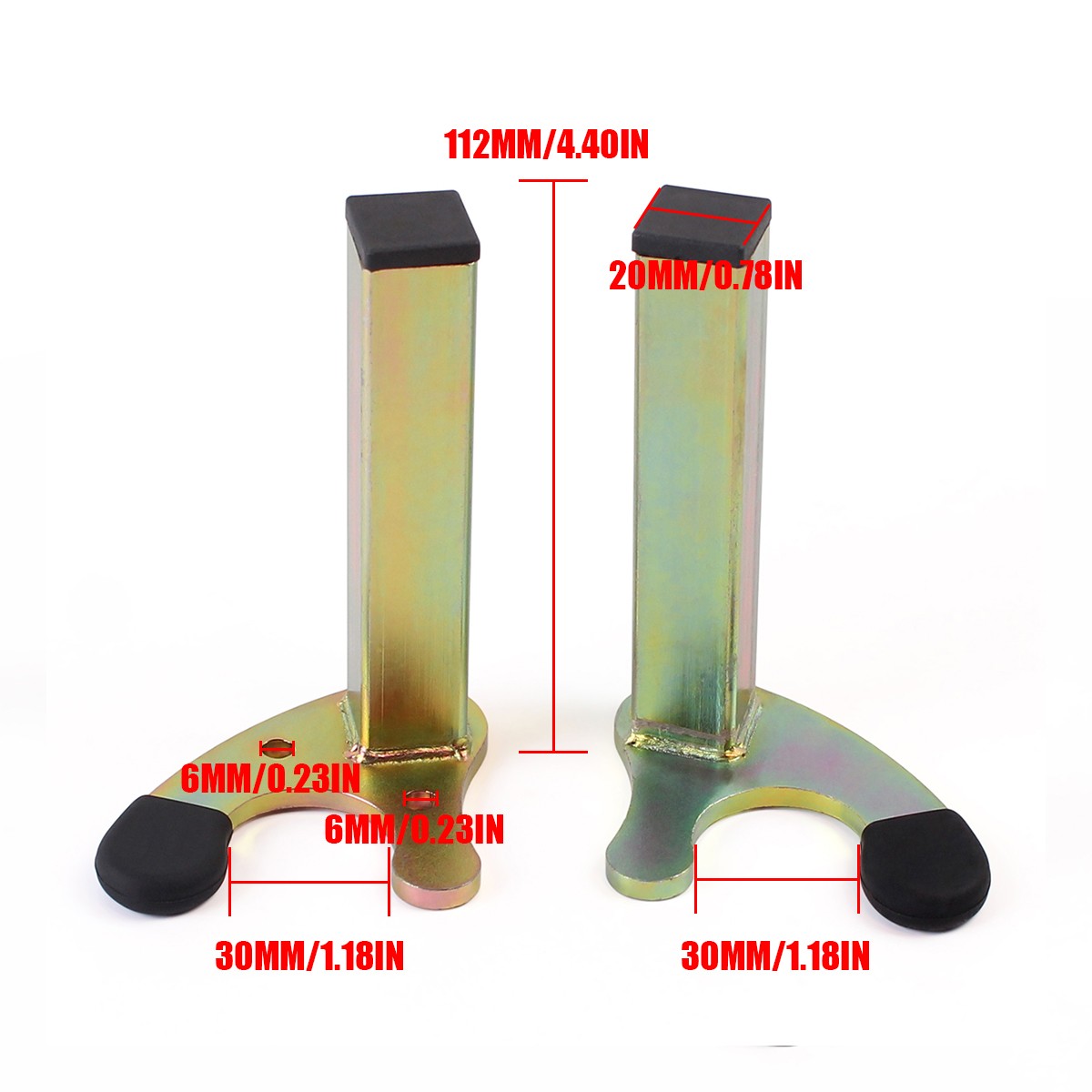 U-Shape Motorcycle Rear Wheel Stand Spool Lift Stand Paddock Frame Accessories