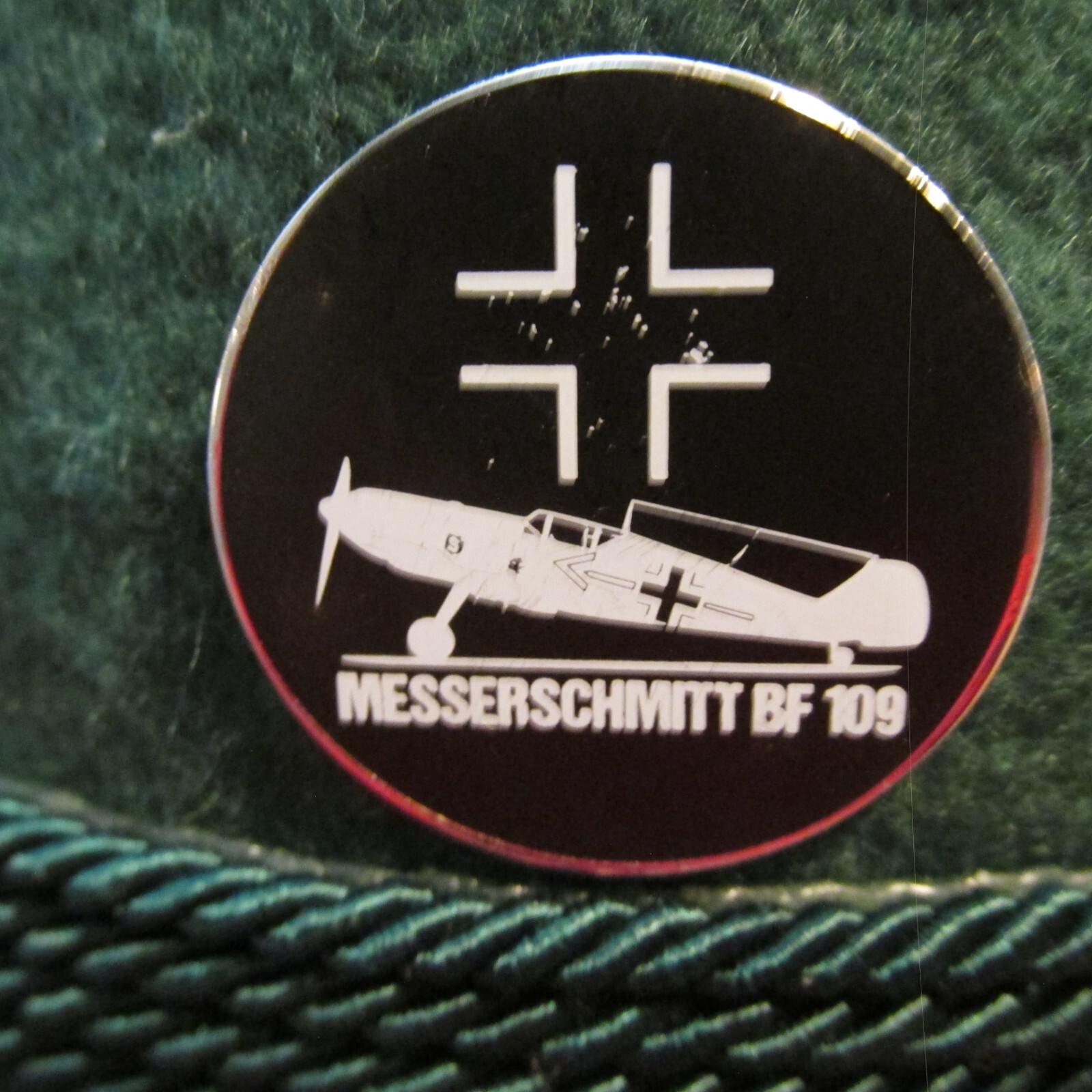 Messerschmitt BF-109  Fighter Aircraft German/ Military Hat Pin