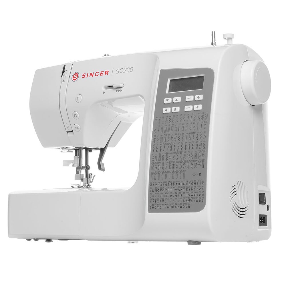 Singer SC220 Sewing Machine w/ 200 Stitch Applications - Refurbished