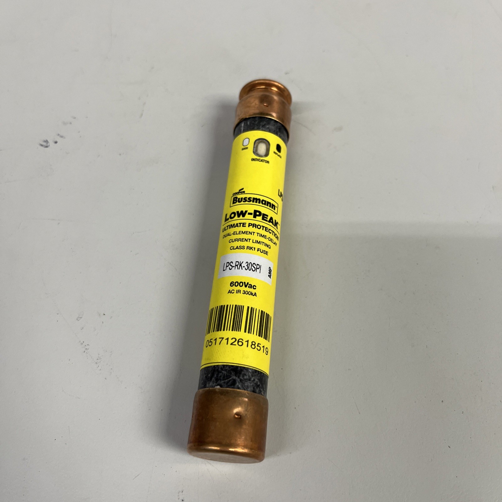 Bussmann LPS-RK-30SPI Time Delay Fuse 600V Class RK1 30A