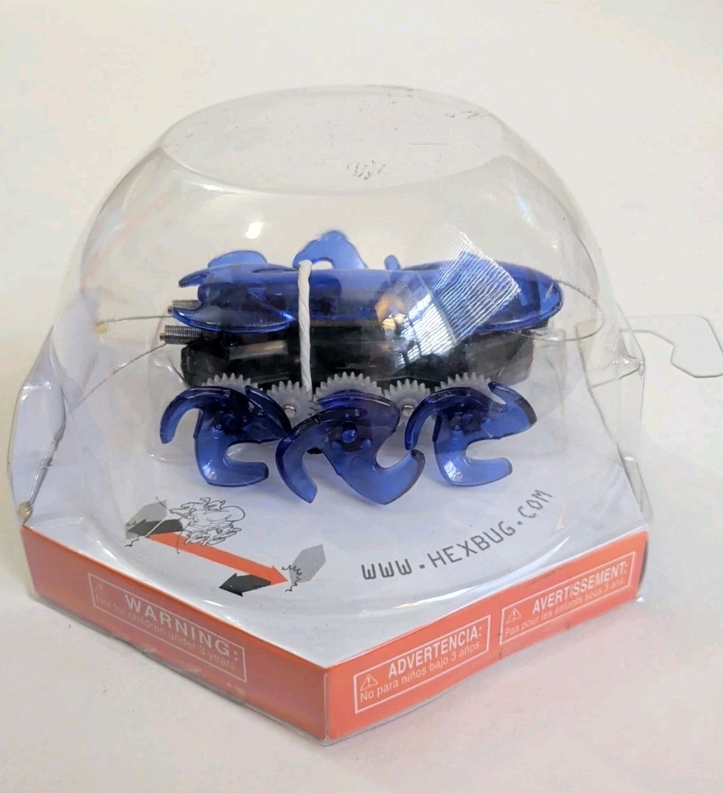 2011 Hex Bug Micro Robotic Ant Blue 60-497 New