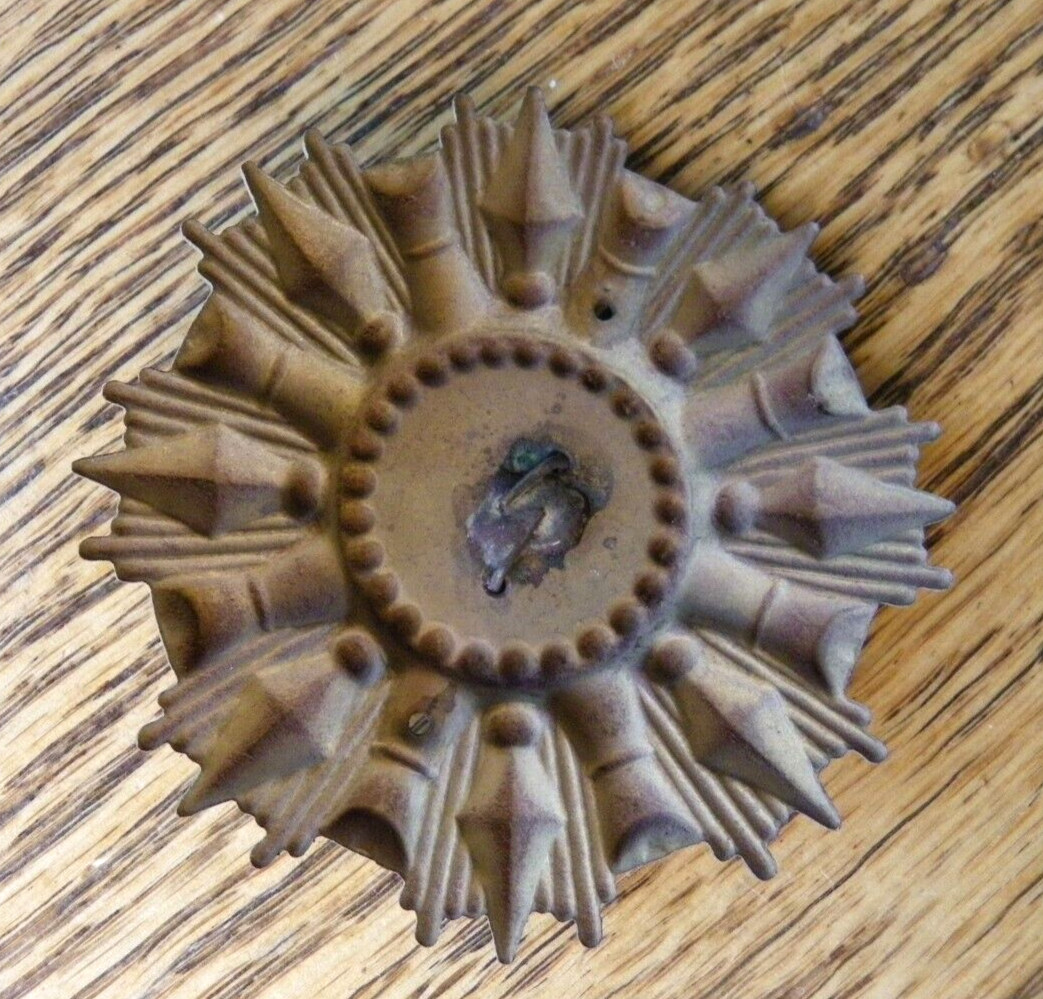 CIVIL WAR ERA FIRE ZOUAVES KEPI HAT INSIGNIA