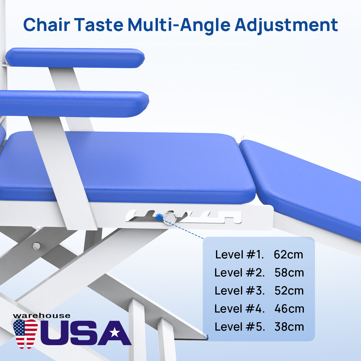 Mobile Dental Portable Delivery Unit Rolling Box Air Compressor Suction 4H/Chair
