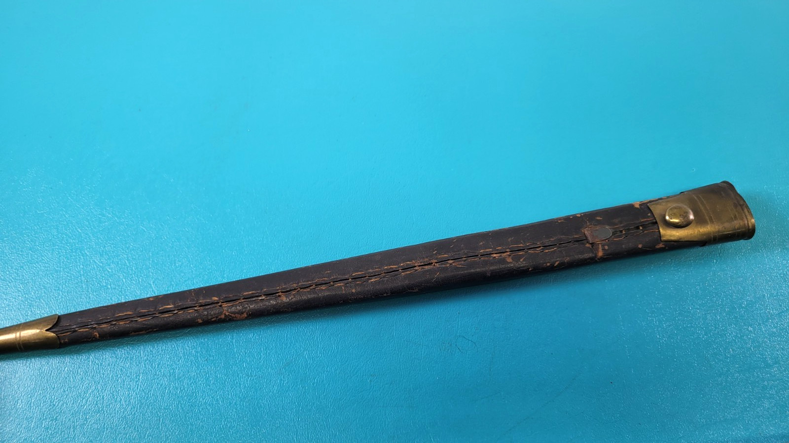 US Musket Model 1854 Socket Bayonet Remington Conversion + Scabbard TR1234