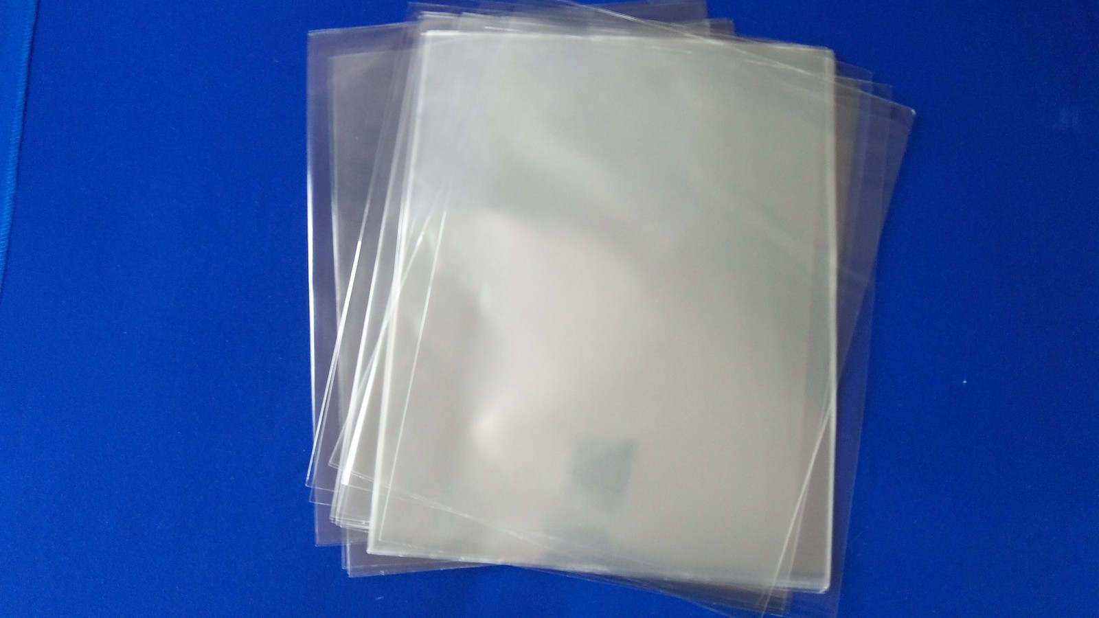 100 - 5"x7" CRYSTAL CLEAR FLAT POLYPROPYLENE BAG OPEN END