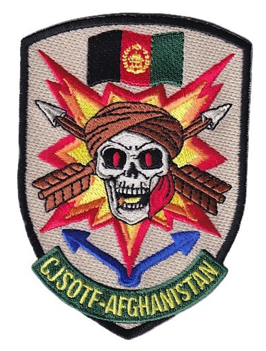 CJSOTF A Afghanistan Patch Combined Joint Special Operations Task Force Deployme
