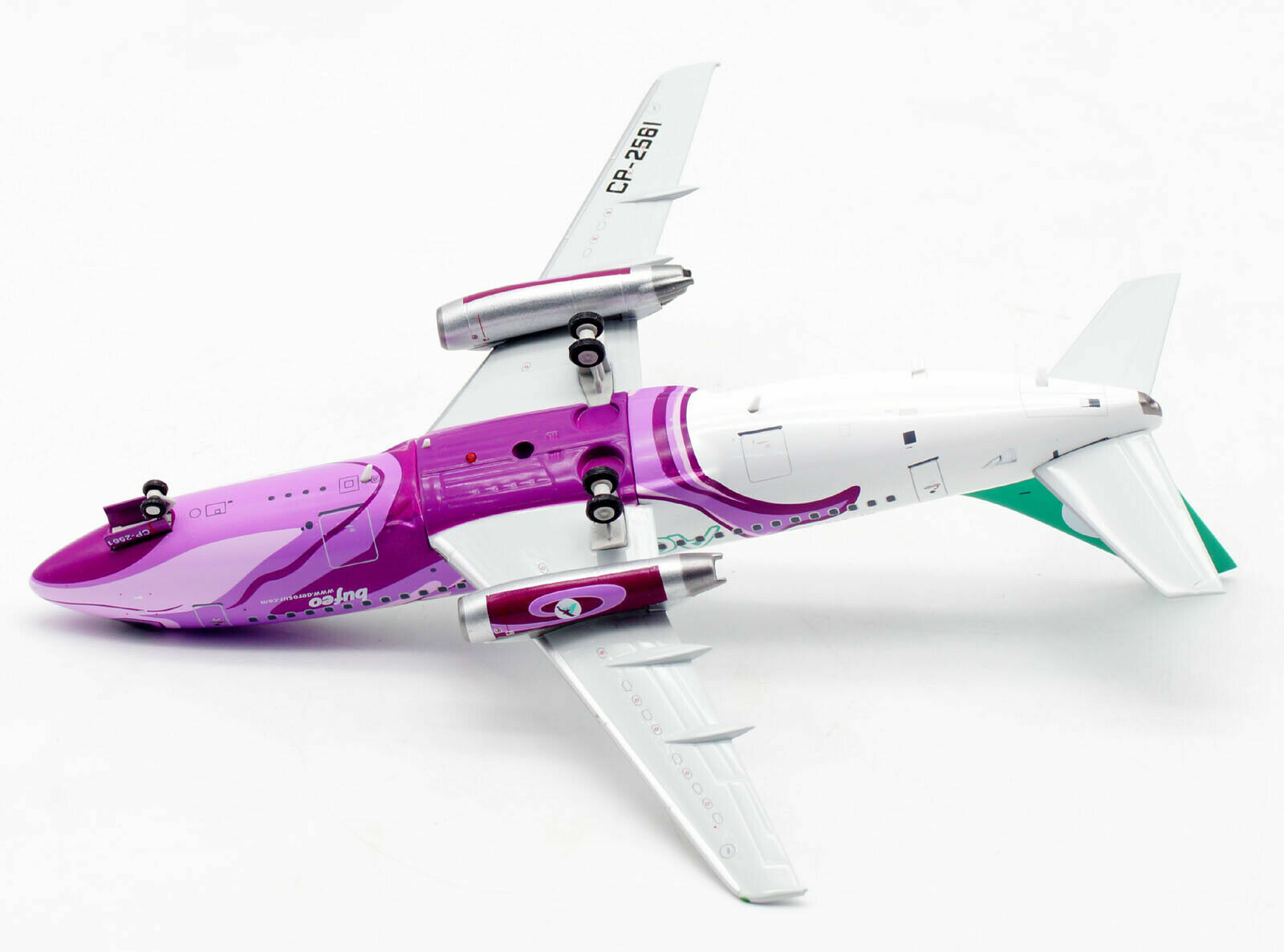 1:200 IF200 Aerosur B737-200 CP-2561 (BUFEO) with stand