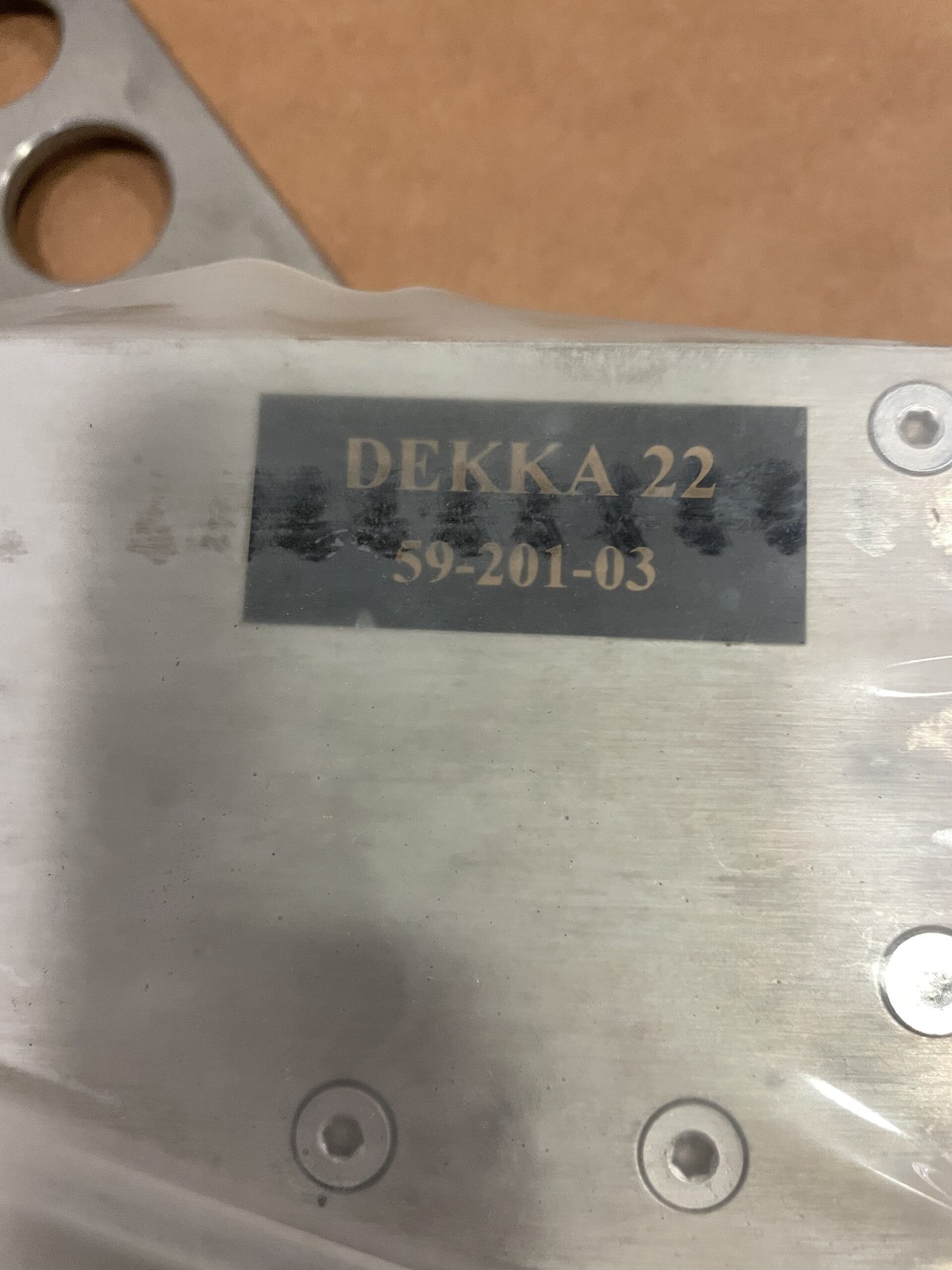 NEW DEKKA 22 59-201-03 2" Upper/Lower Tape/Taping Head