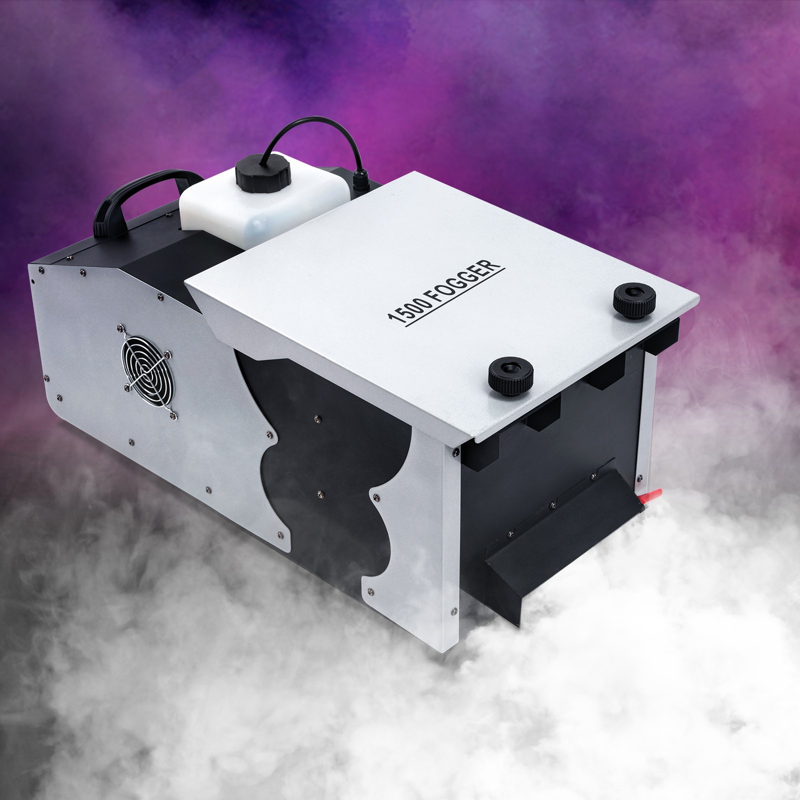 1500W Low Lying Smoke Fog Machine DJ Stage Dry Ice Ground Fogger With Remote US