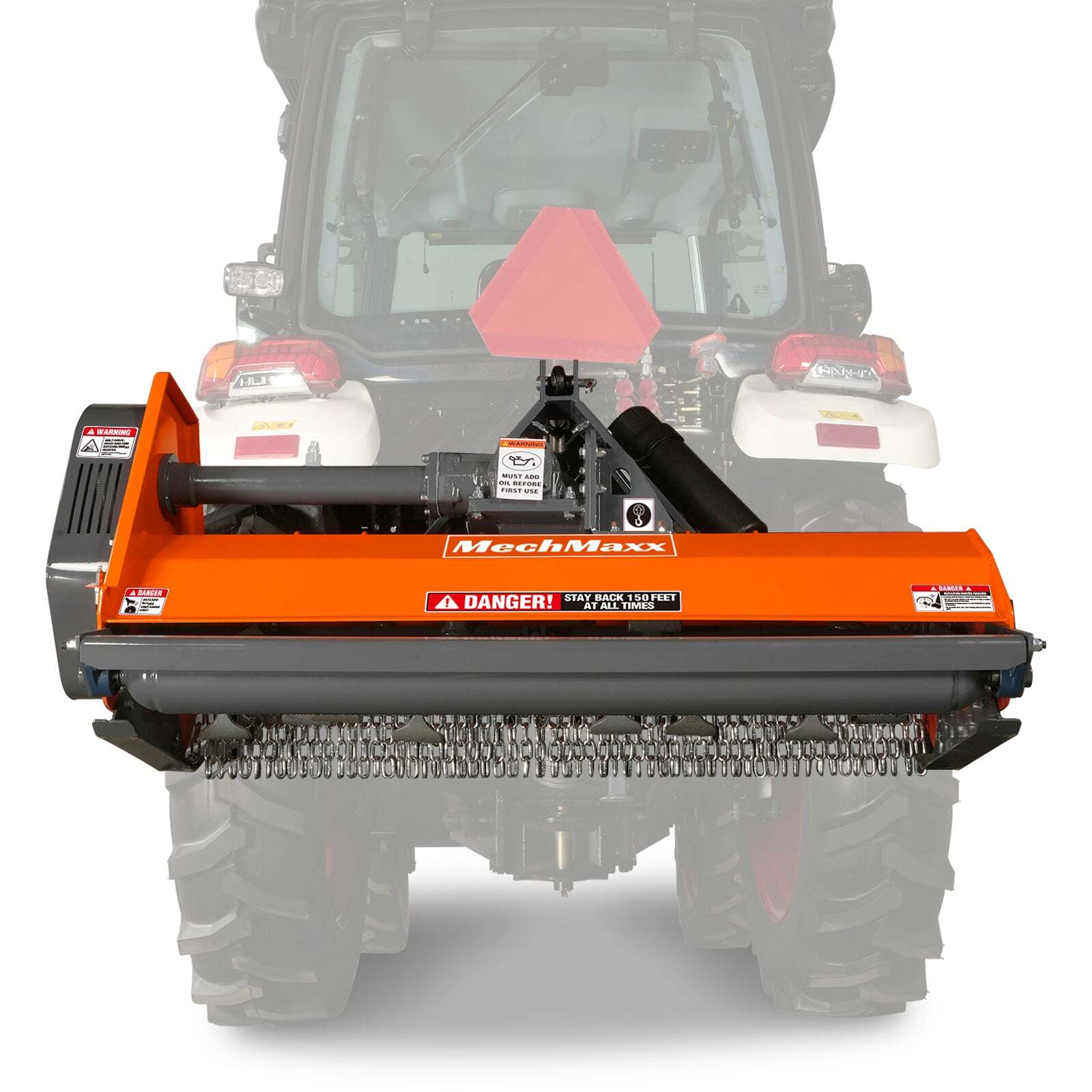 MechMaxx 3 Point PTO 48'' Light-duty Flail Mower For 15-35hp Tractor, EFS48