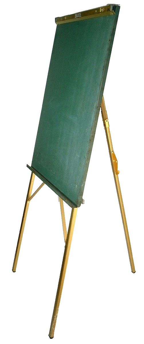 Vintage Easel Metal Display Floor Stand Da-Lite