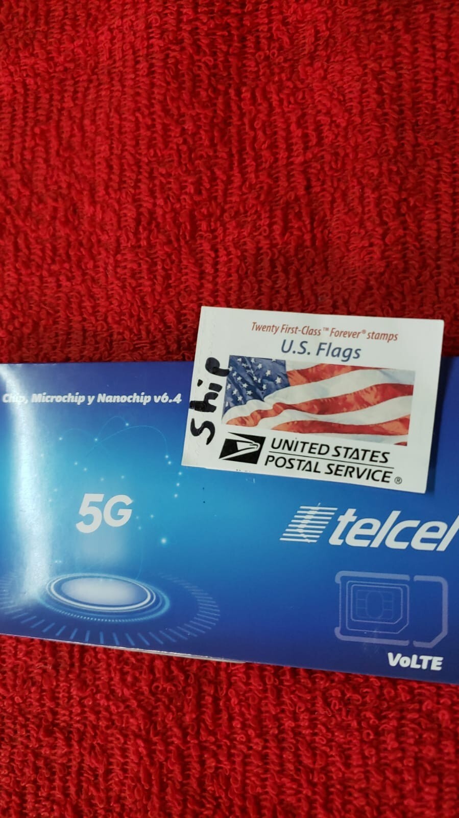 Telcel Chip 5G Lada CDMX MEXICO CITY