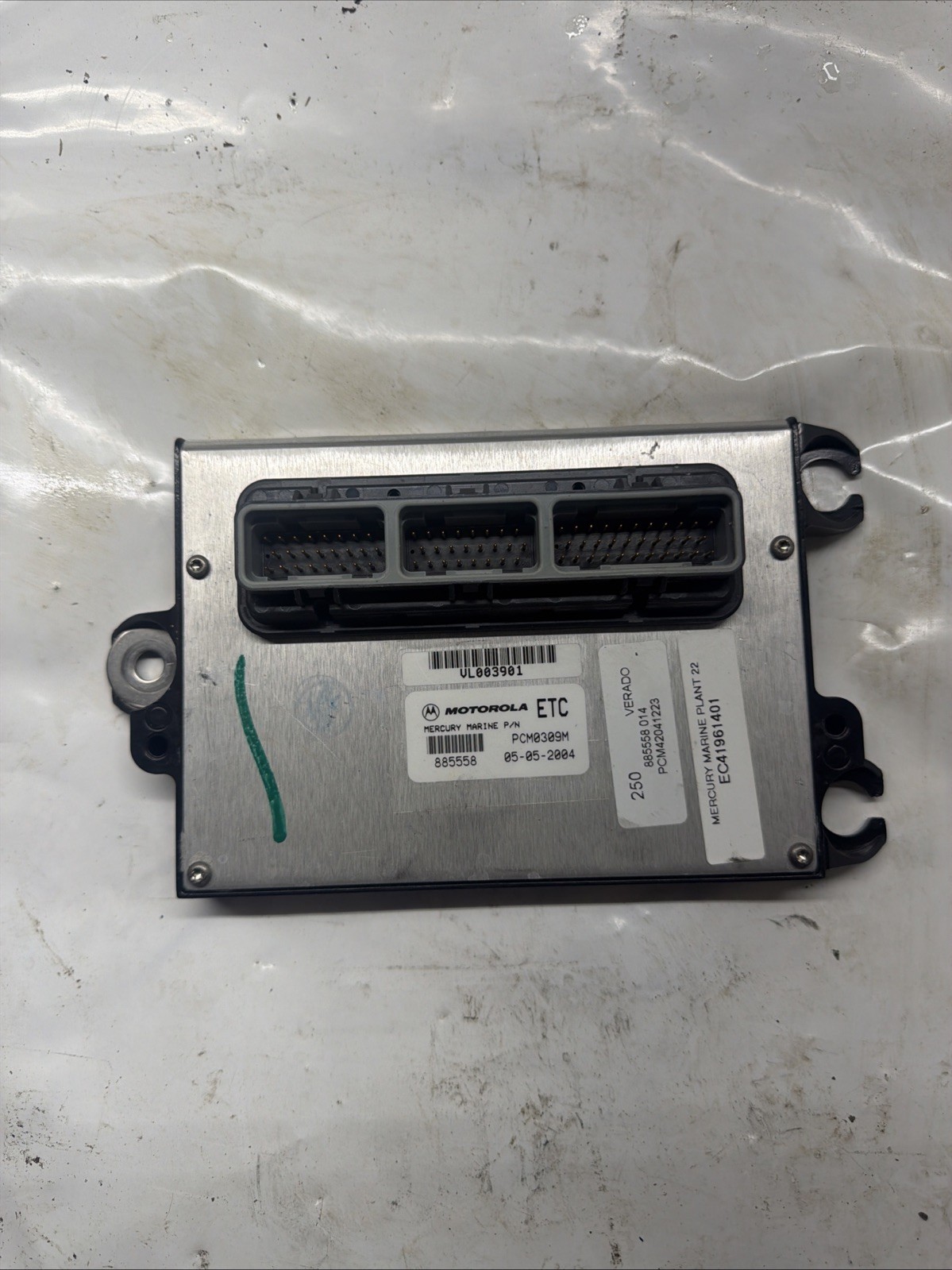 Mercury Verado 250HP 4 Stroke PCM ECU 885558 Freshwater Tested