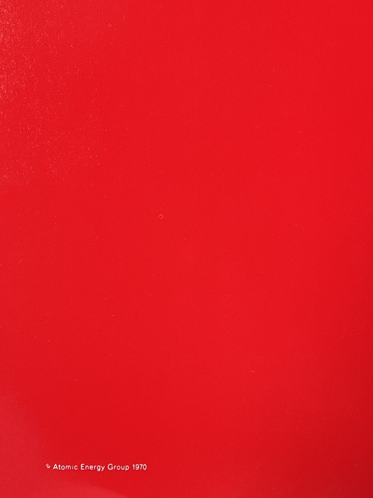 Vintage Atomic Energy Group 1970 Hitler Quote Anti War Poster Political Poster