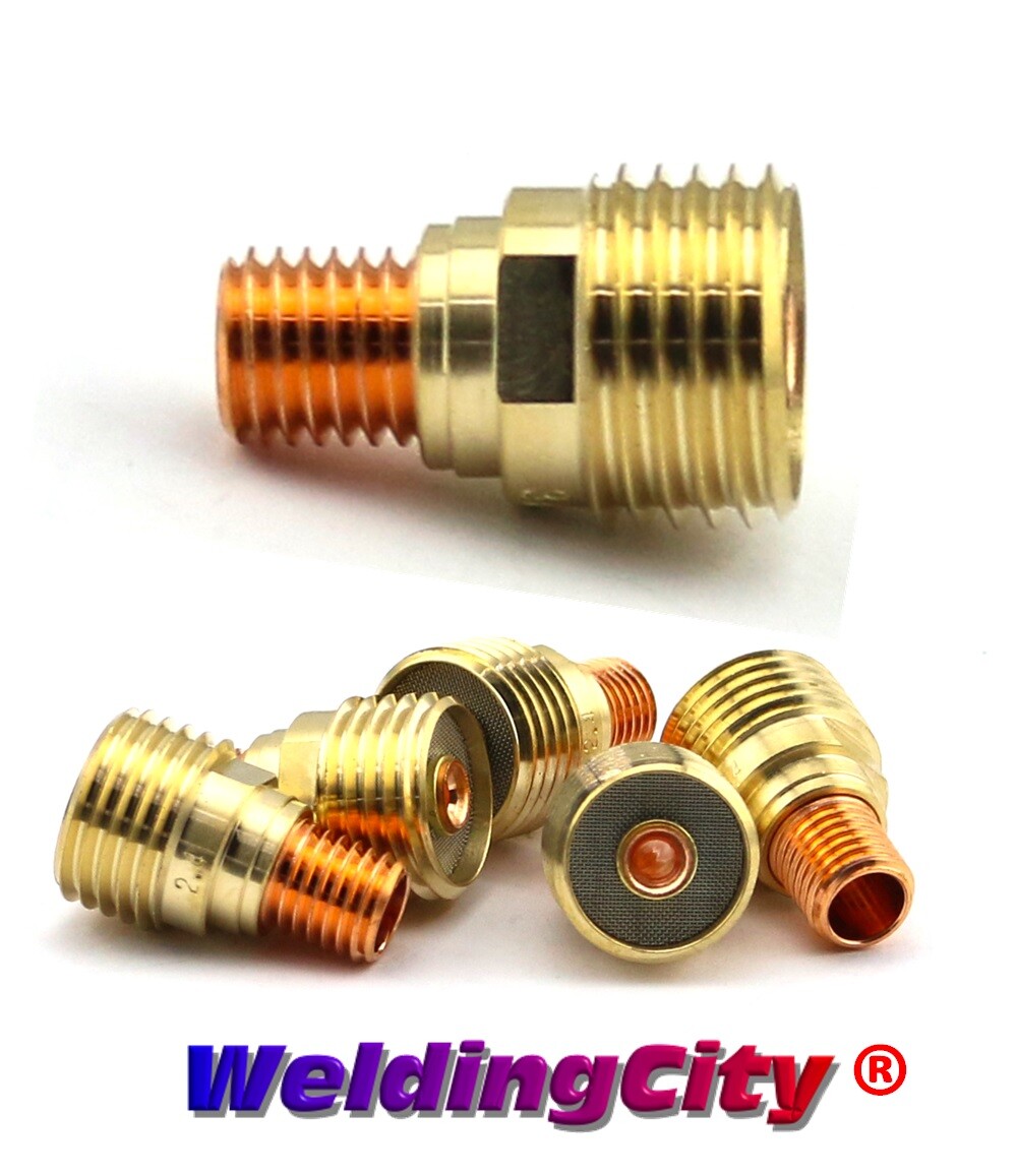 WeldingCity® 5-pk Gas Lens Collet Body 45V44 3/32" for TIG Welding Torch 9/20/25
