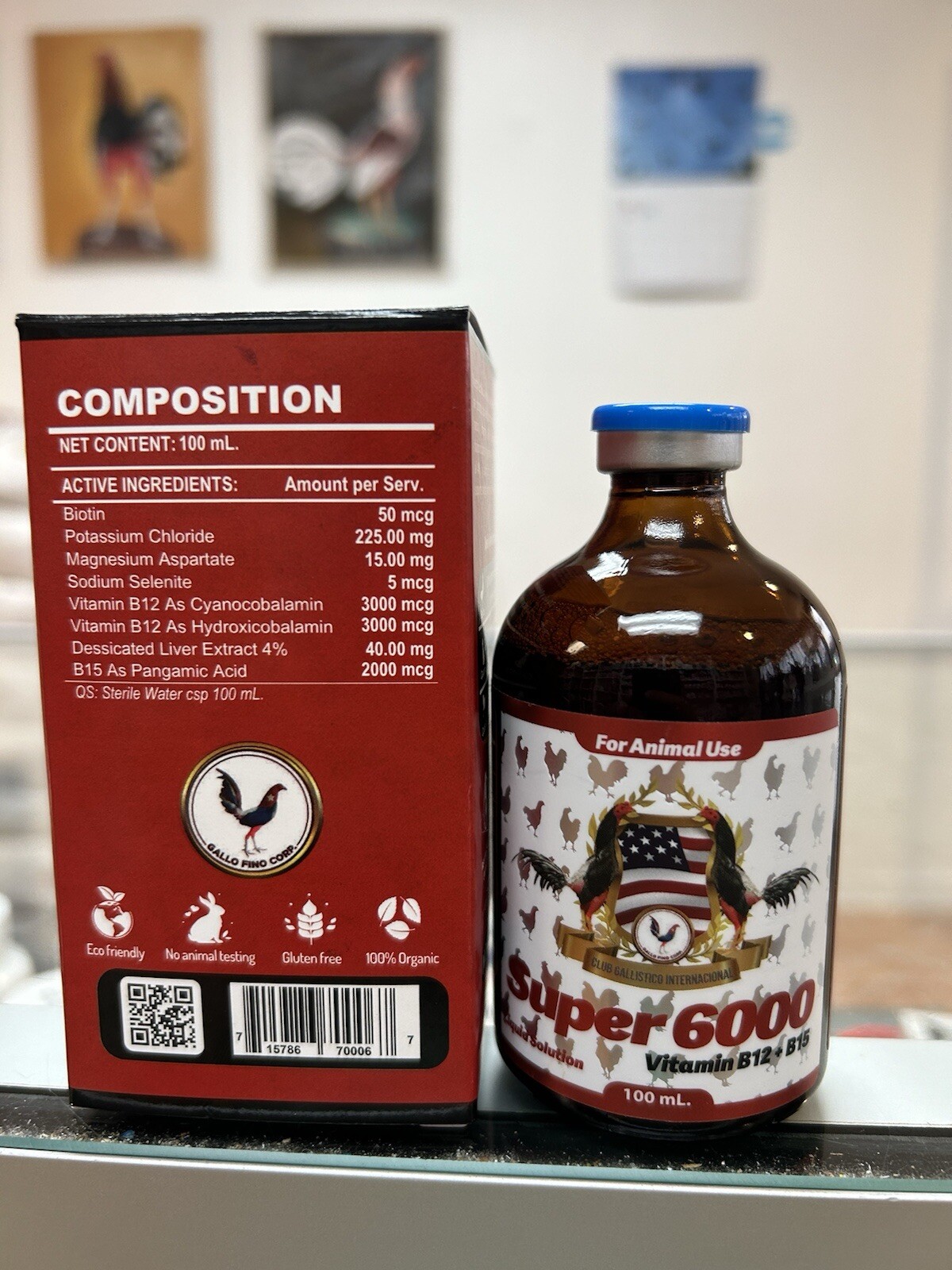 Super Vitamina B12 6000 B12 +B15 100ml