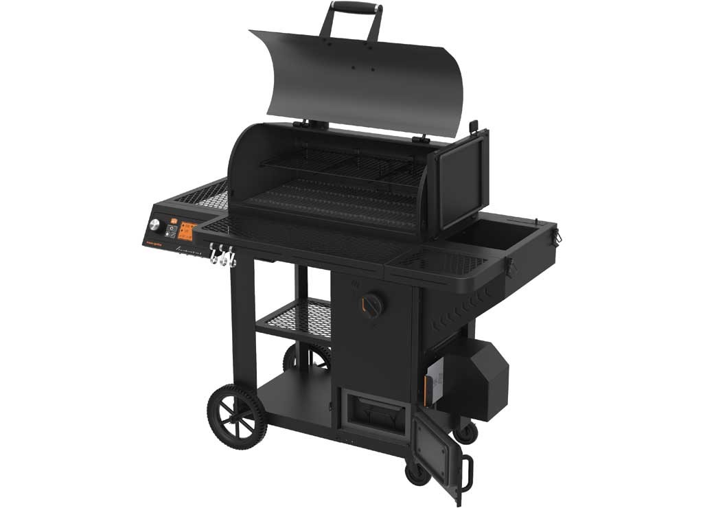 Oklahoma Joe's 25203115 Tahoma 900A DLX Auto-Feed Charcoal Smoker/Grill w/Wi-Fi