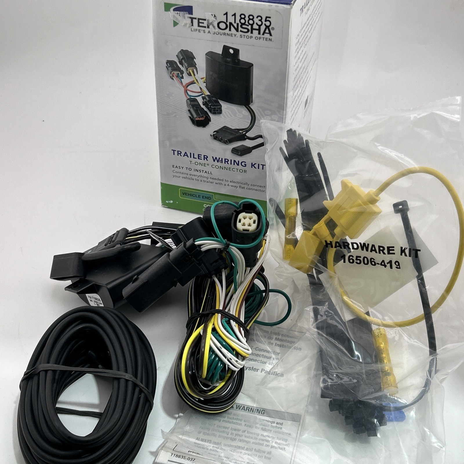 Tekonsha 118835 T-One Connector 2021-Current Chrysler Pacifica (Hybrid)