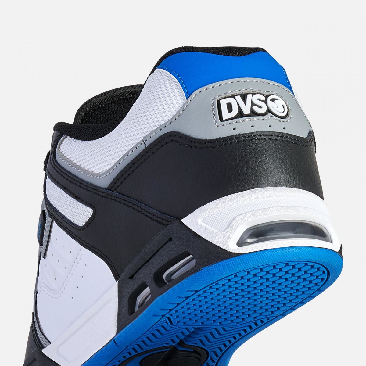DVS Men's Enduro Heir Skate Shoe White/Black/Blue - DV01150004, White/Black/Blue