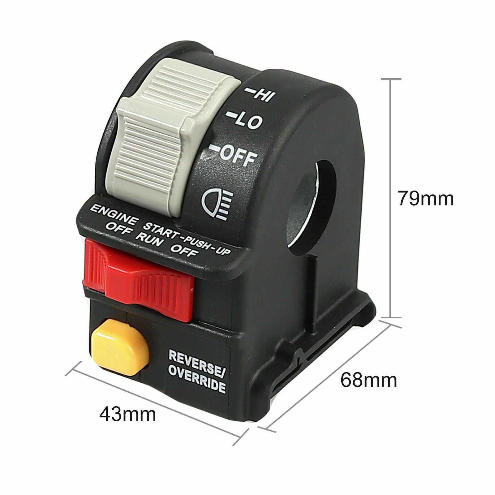 Left Handlebar Switch Assembly for 4010262 Polaris Magnum Sportsman Scrambler