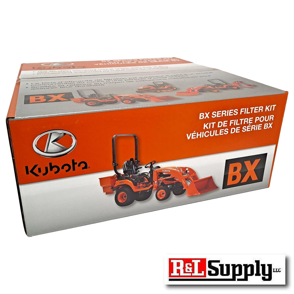 KUBOTA OEM BX FILTER MAINTENANCE KIT BX23S BX1880 BX2380 OIL FUEL AIR HYDRAULIC*
