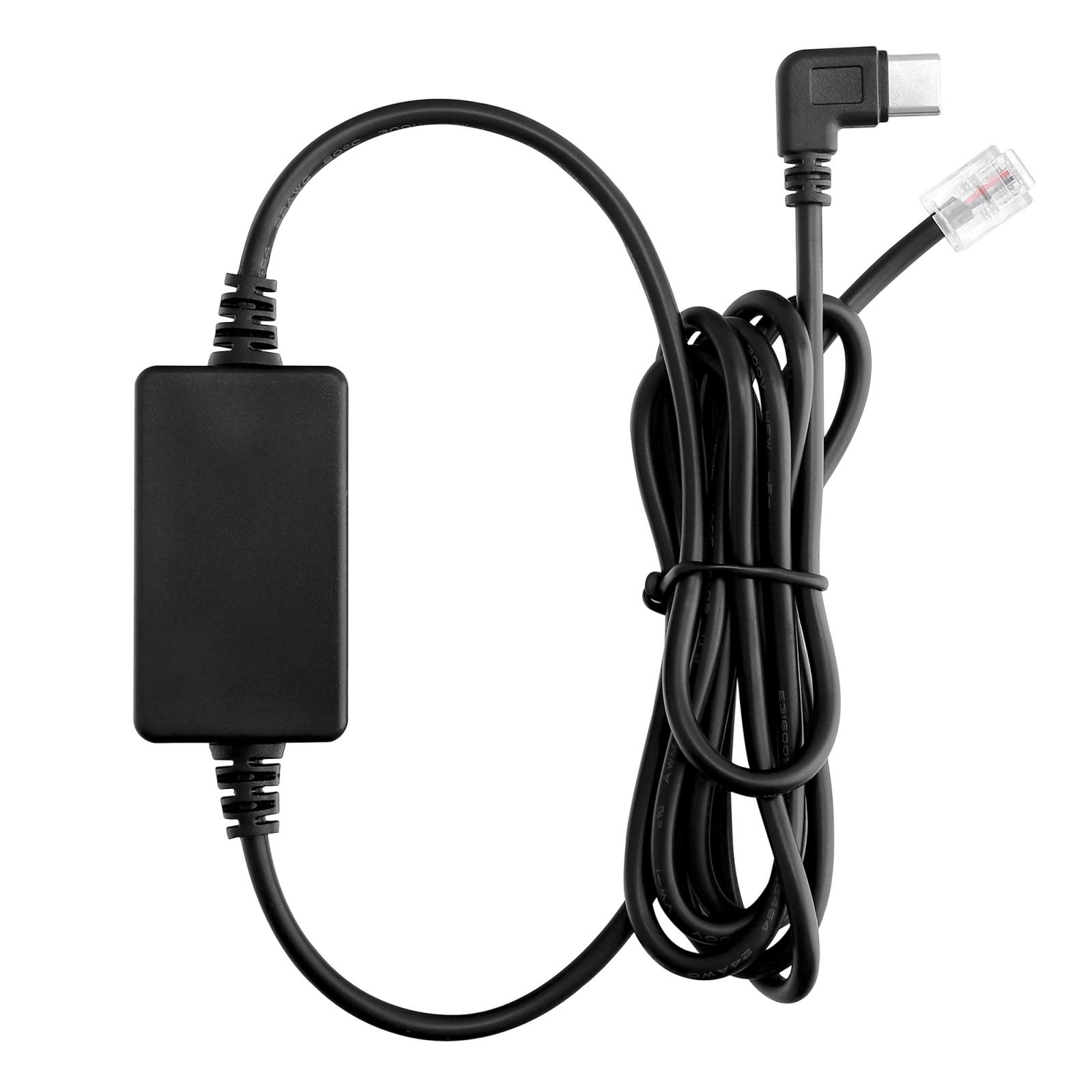 Radar Detector Cable USB-C to RJ11 for Uniden R1 R3 R7 Escort Passport 9500i