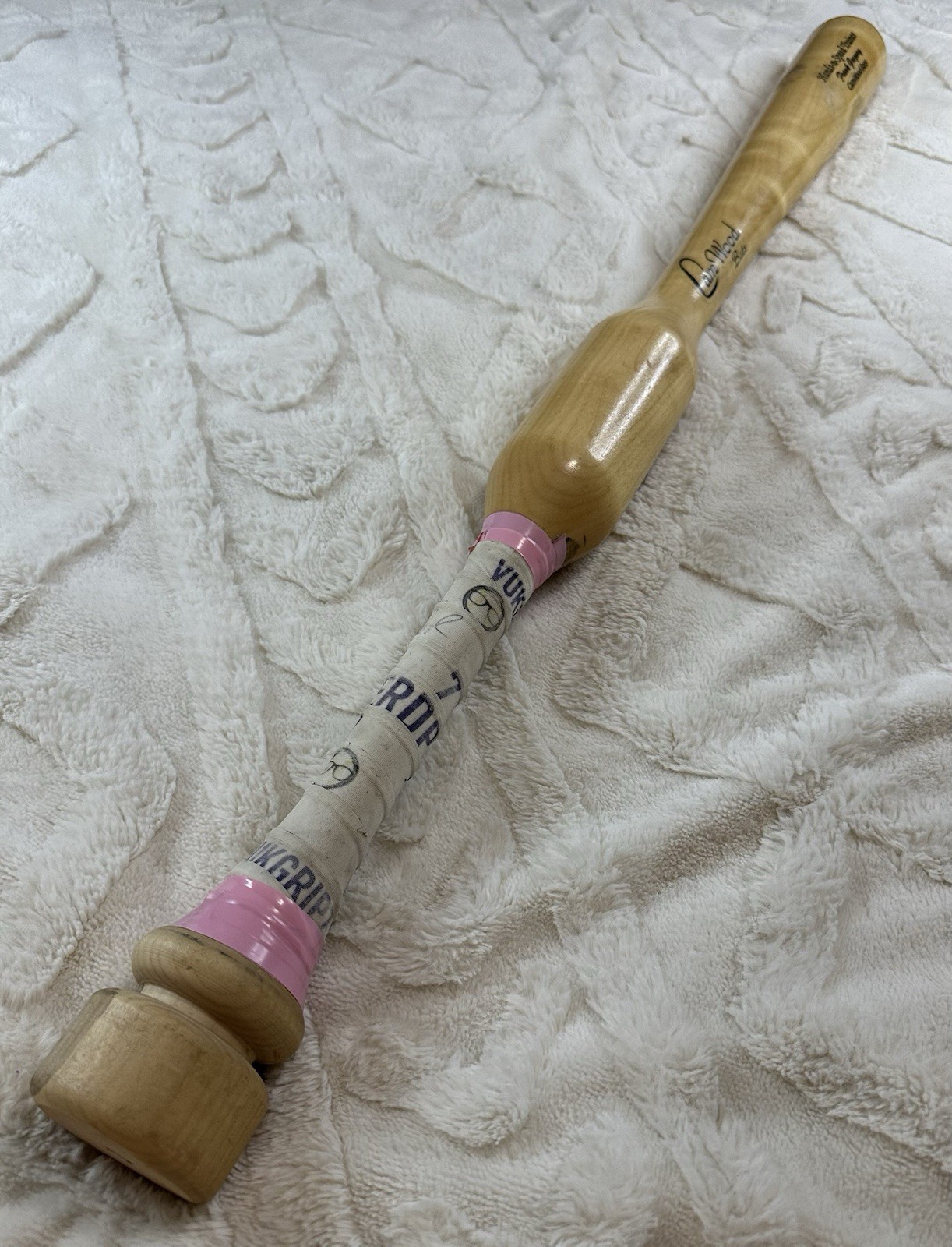 Cam Wood Training Baseball Bat (33.5”, 45 oz) Hands-n-Speed Trainer