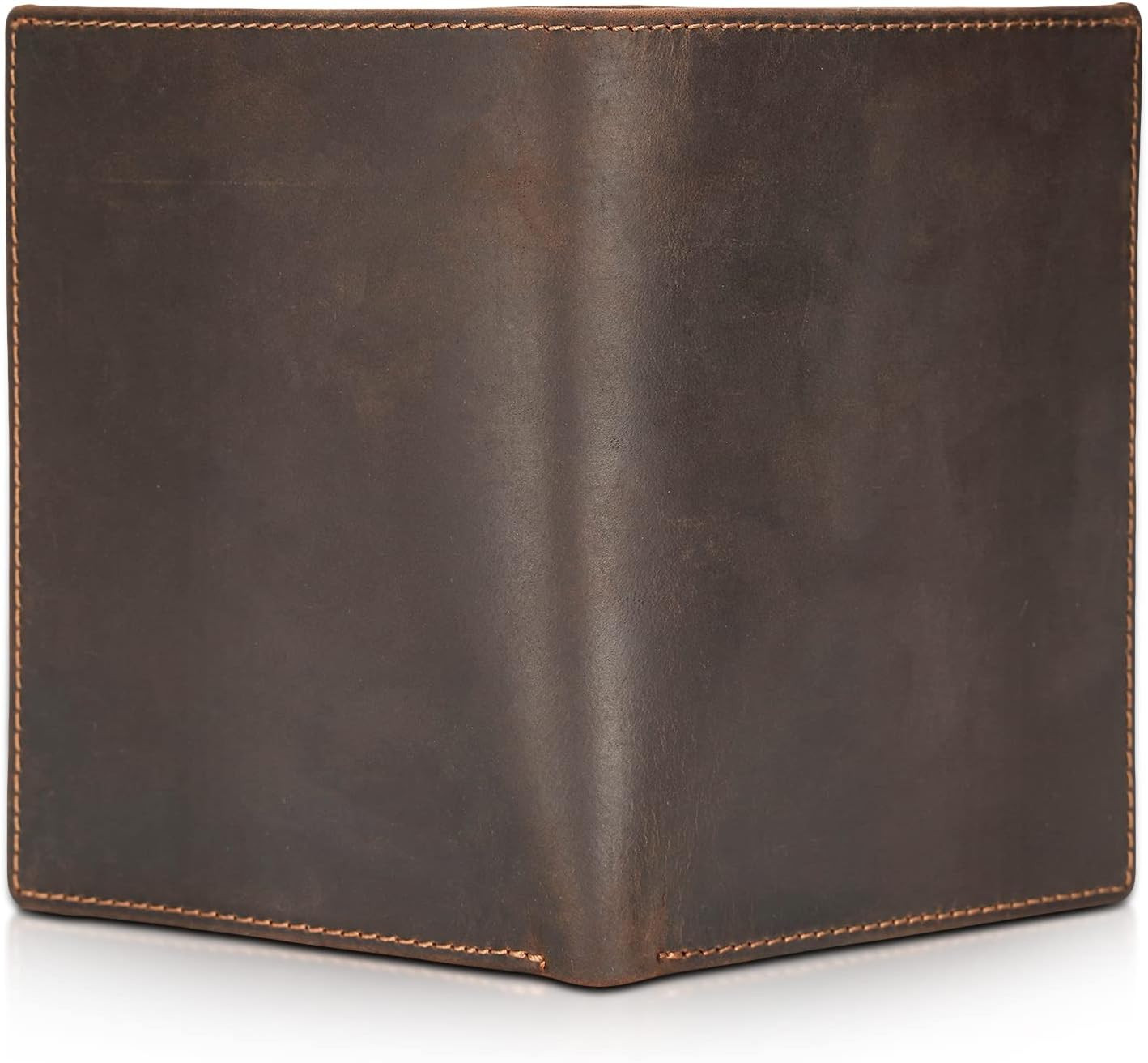 Polare Luxury RFID Blocking Leather Passport Holder Travel Wallet for Men and Wo