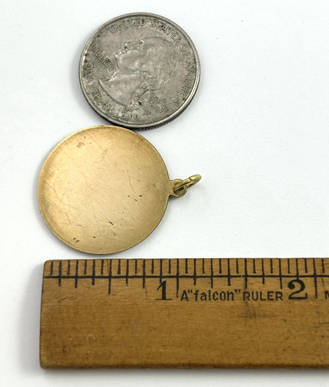 Vintage Charm MOTHER Necklace Pendant Brass Tarnish Vintage Jewelry Gift For Mom