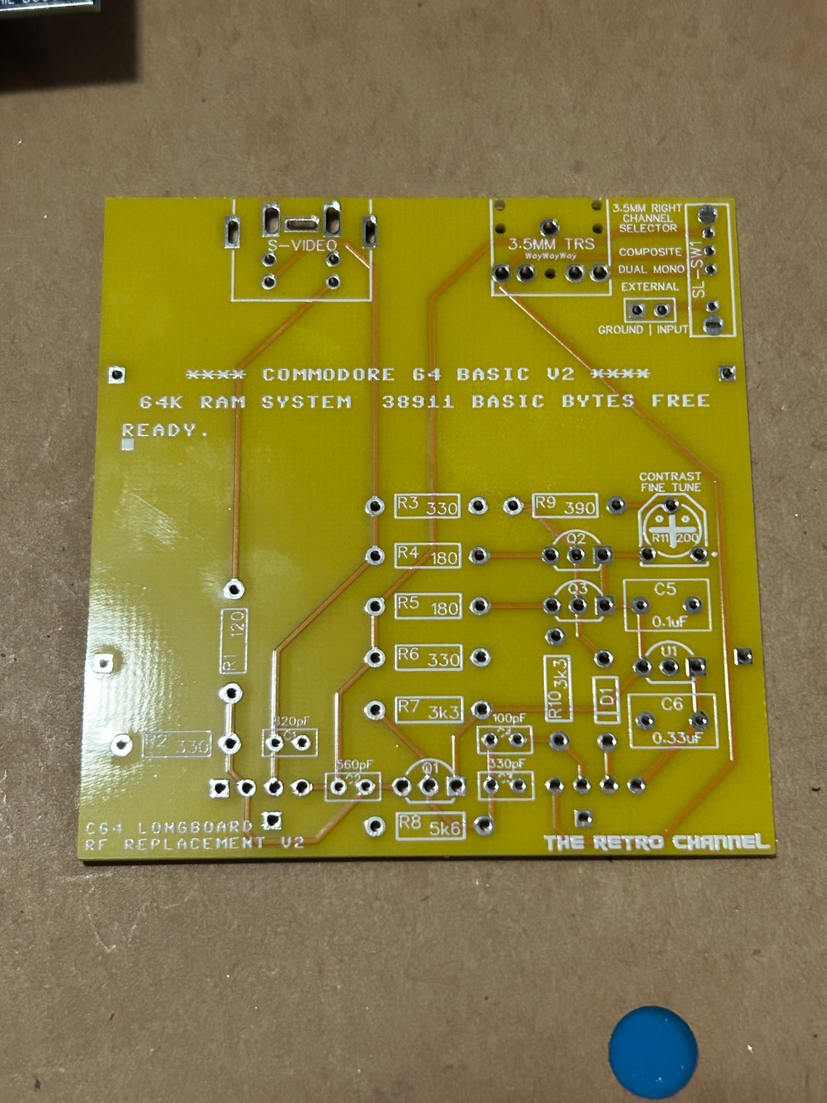 Commodore 64/128 RF delete