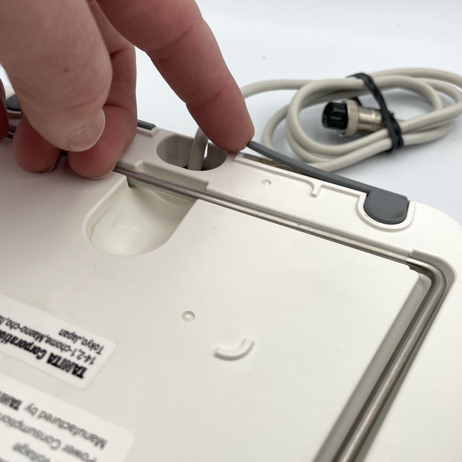 Tanita WB-110A Class III Digital Scale 600lb Max BMI Mode w/Display! WORKS!