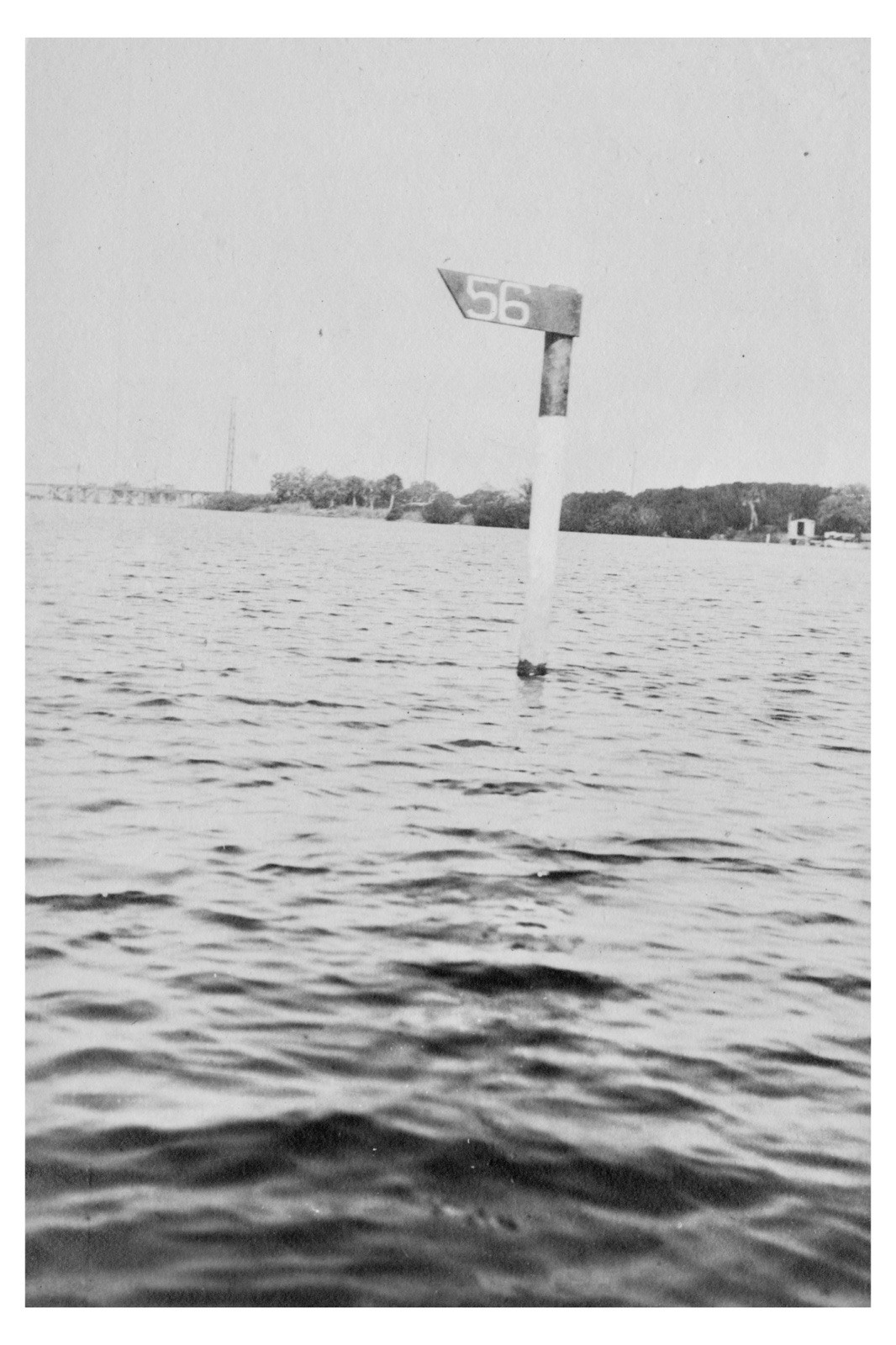 4x6 Indian River Lagoon Florida 1918 BW Photo Print