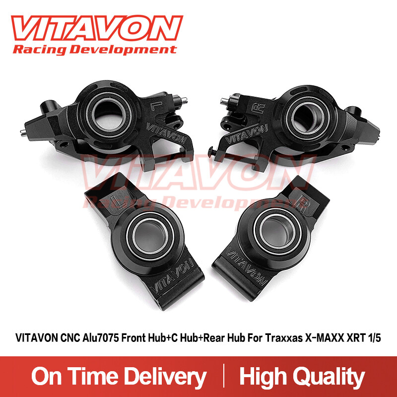 VITAVON CNC Alu7075 Front Hub+C Hub+Rear Hub For Traxxas X-MAXX XRT 1/5 5 Colors