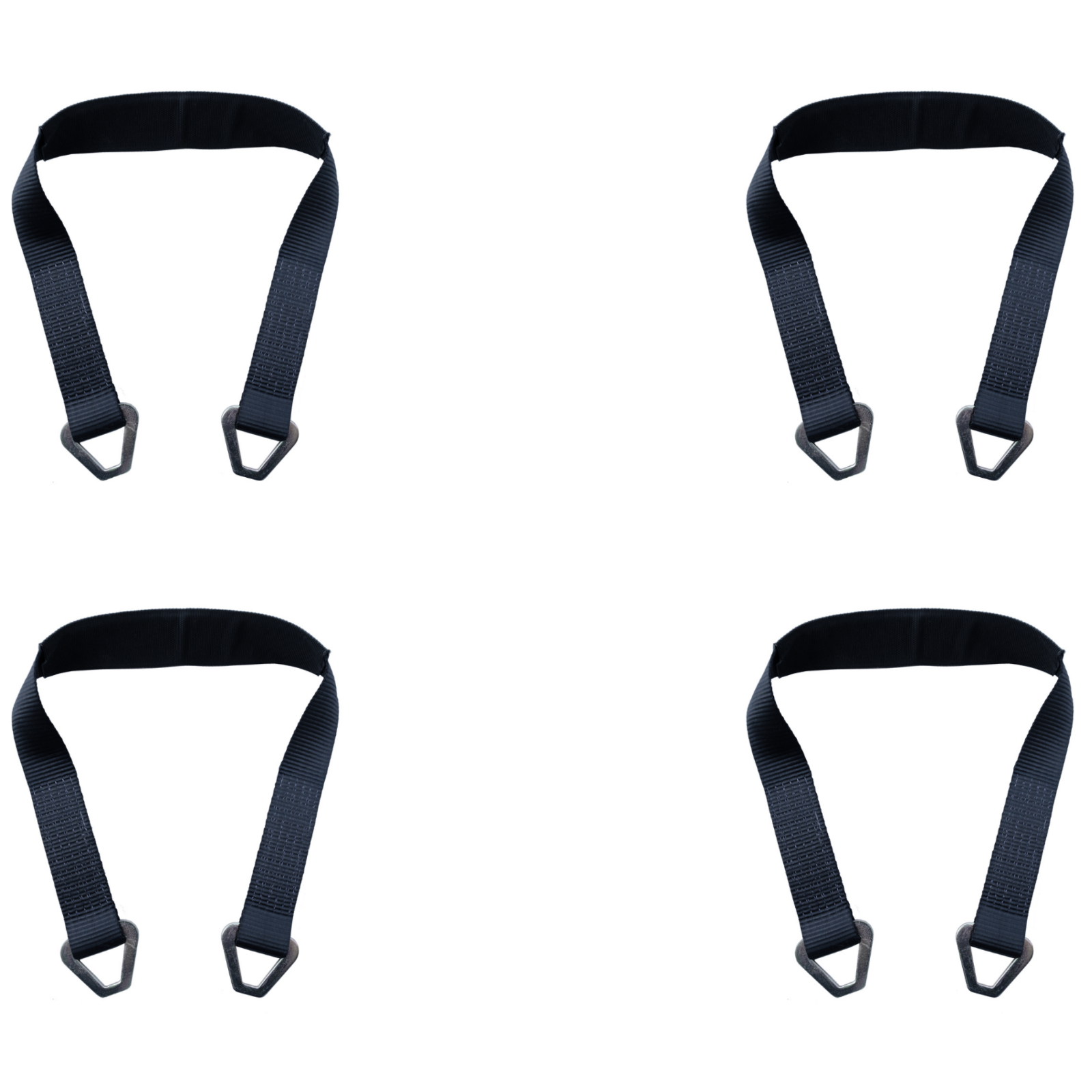 USA 4 Pack 2" x 18" Axle Strap Race Car Auto Hauler Tow Truck Wheel Tie Down