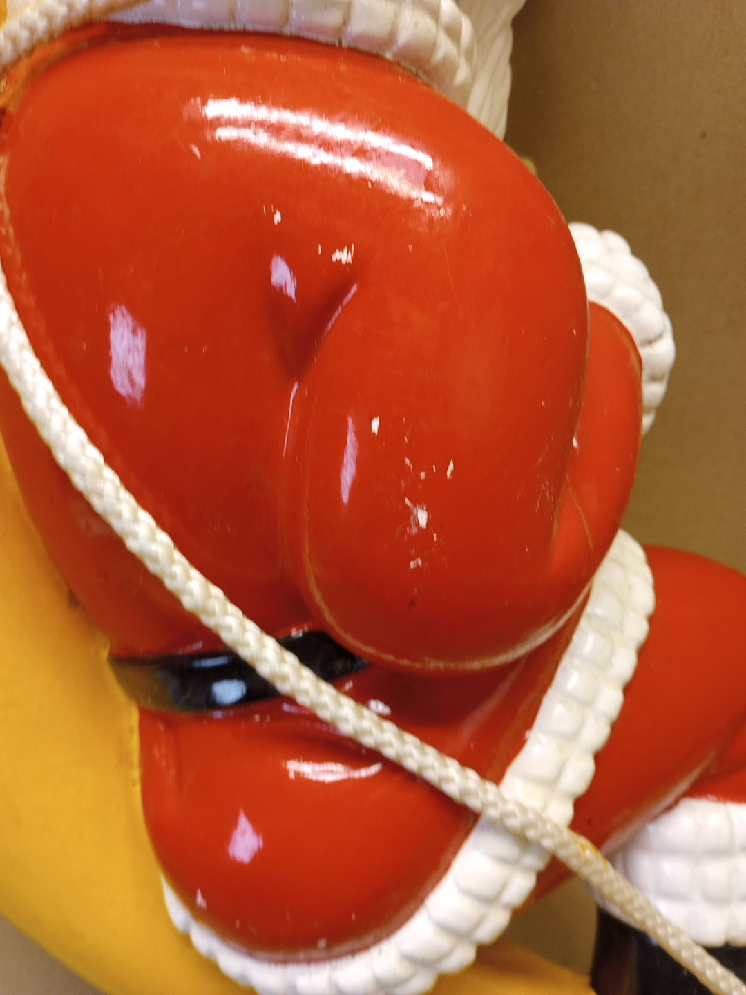 Vintage 1987 Barthelmess Inc - Santa Claus Sleeping on The Moon ~ Christmas RARE