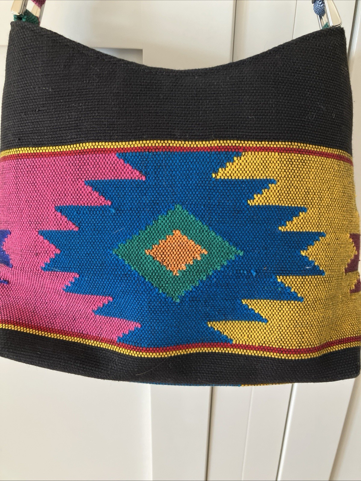 Isabella Fiore Purse, Beaded, Southwestern, Navajo, Aztec, Tapestry