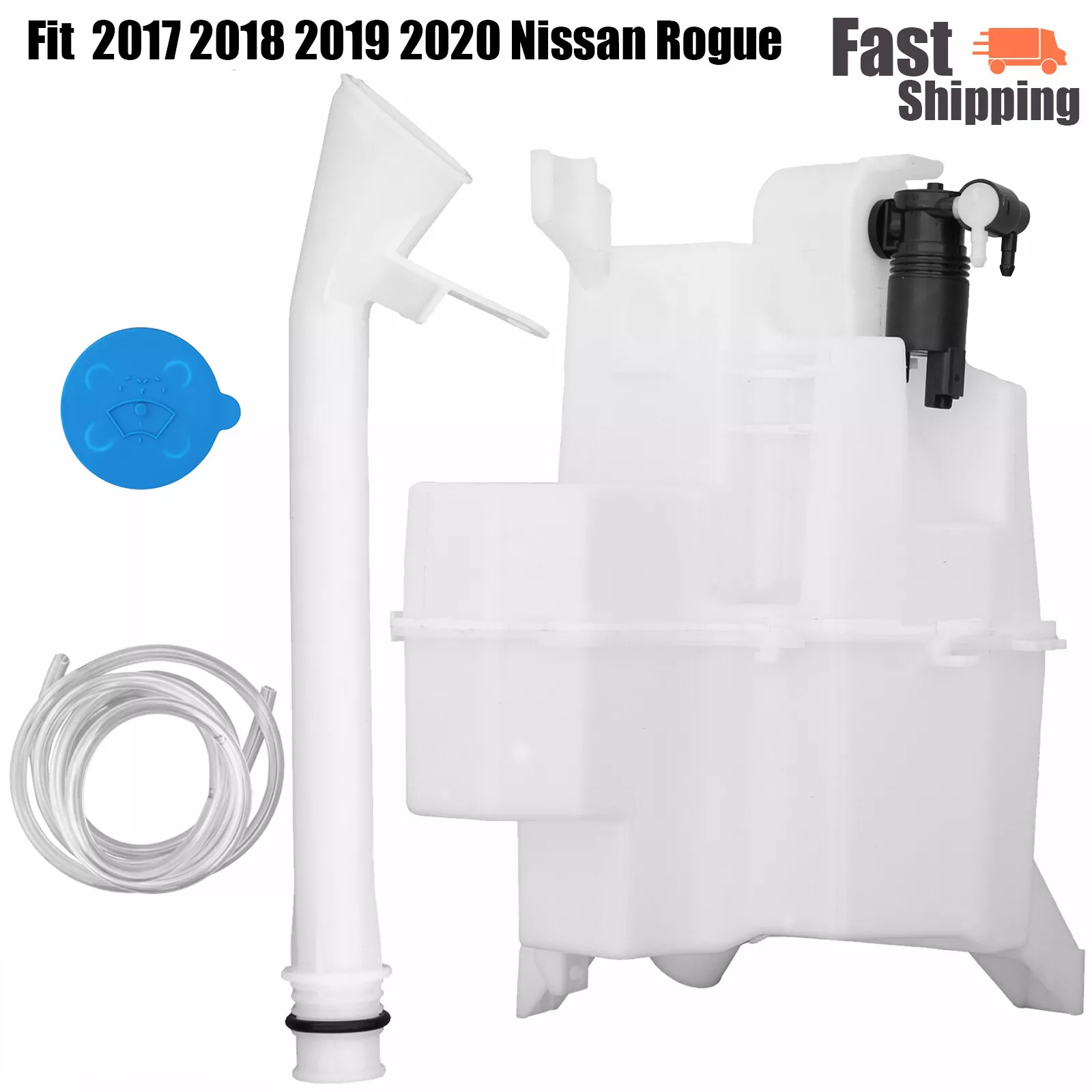 28910-6MA1A For Nissan Rogue 2017-2020 Washer Reservoir Windshield Tank 17-20